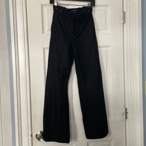 Women’s black Italian wool trousers size 2S Banana Republic